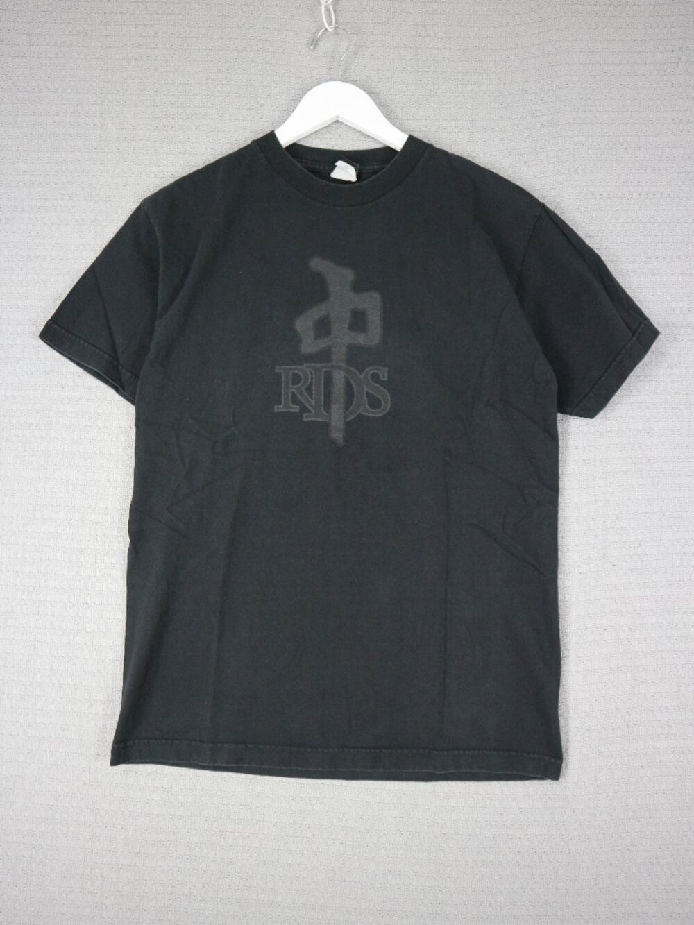 RDS Red Dragon Mens Skateboarding Y2K Tee Mens Medium Black